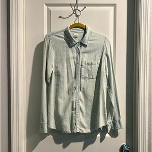 JCrew Summer Chambray Button-down Shirt